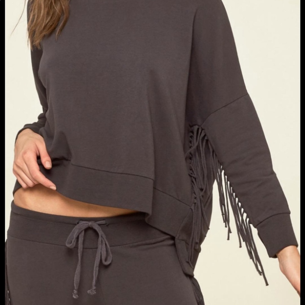 Amuse Society Fringe Sweatshirt